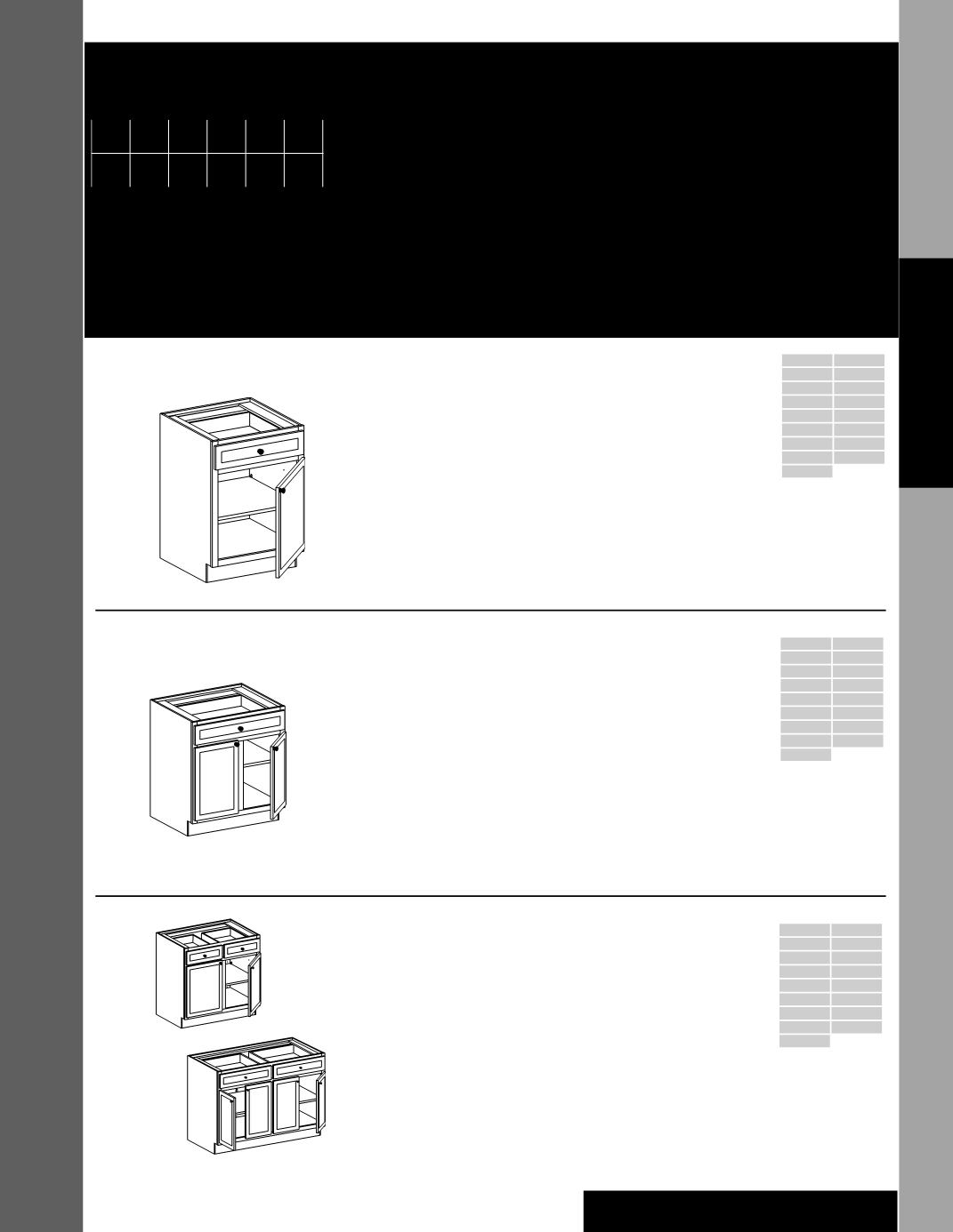 2016 KraftMaid Spec Book Lowes